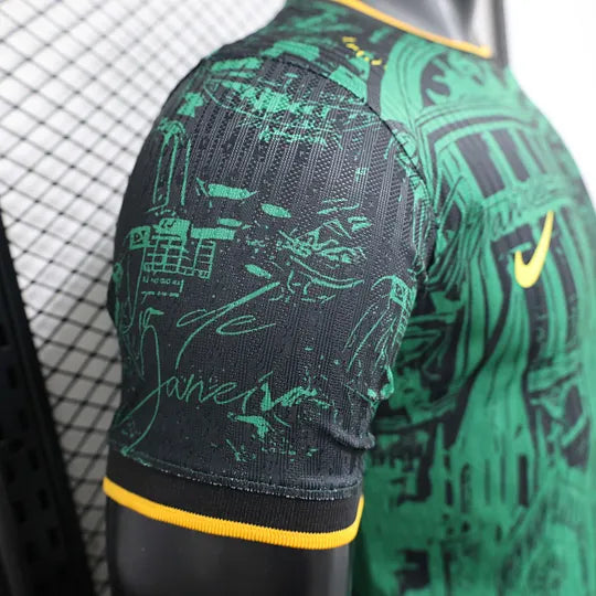 2024 Player Version Brazil Special Edition Green Shirt