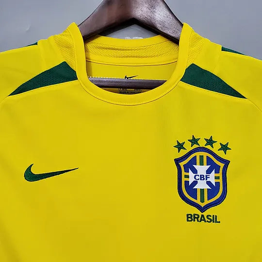 2002 Retro Brazil Shirt Home