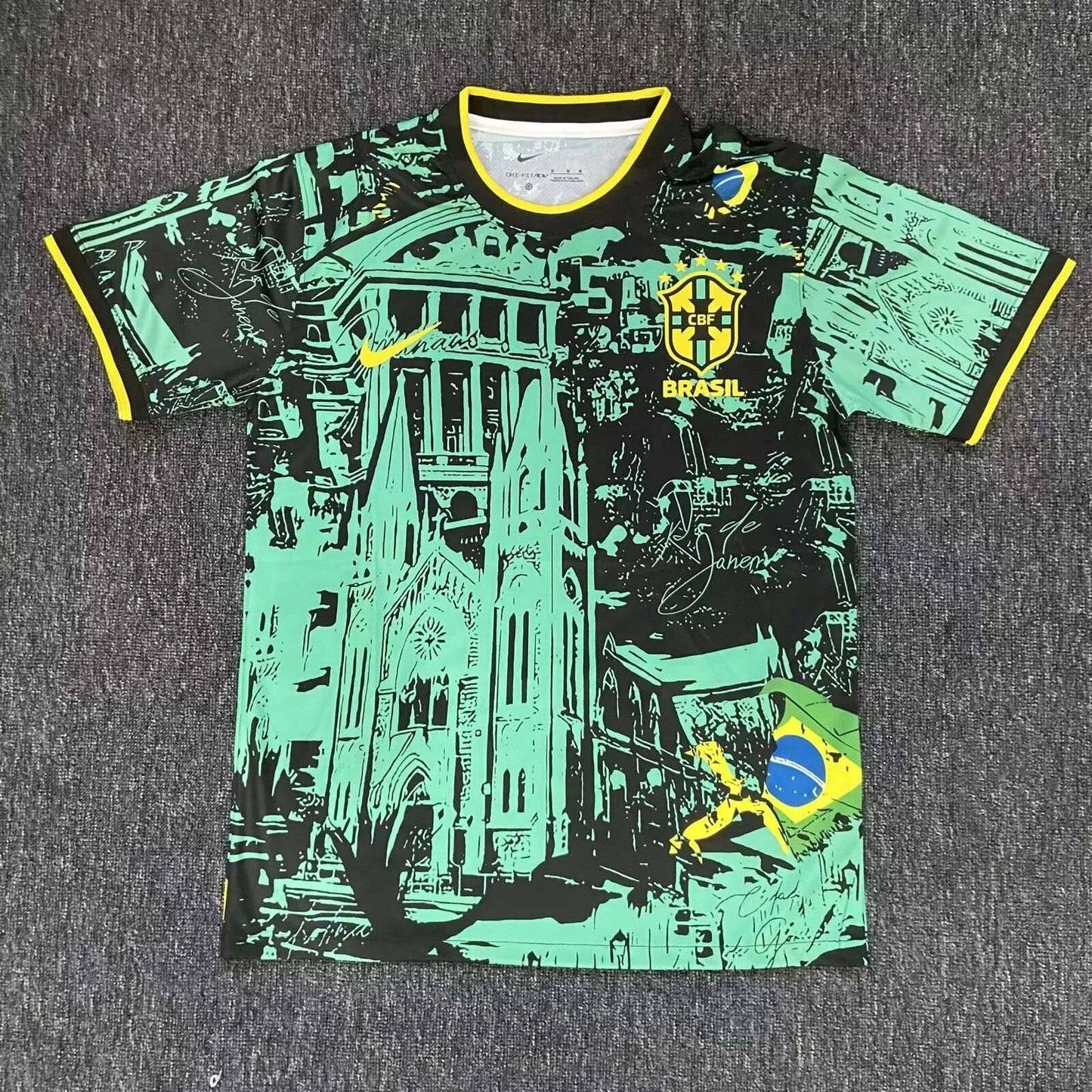 2024 Brazil Special Edition Green Shirt
