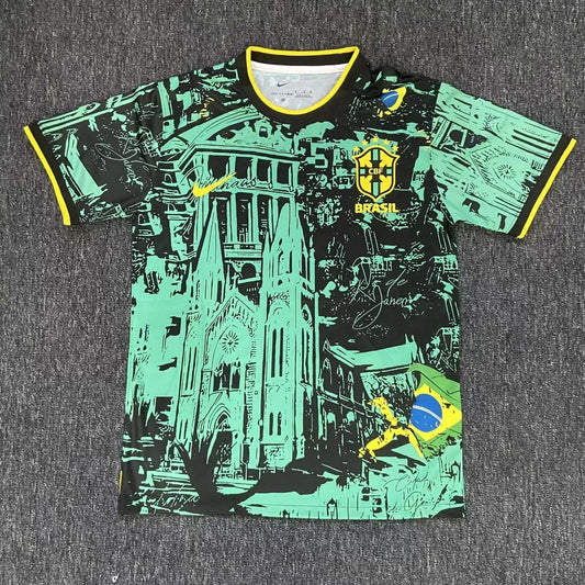 2024 Brazil Special Edition Green Shirt