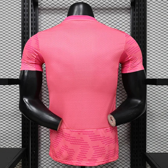 2026 Player Version Portugal Goalkeeper Pink Shirt