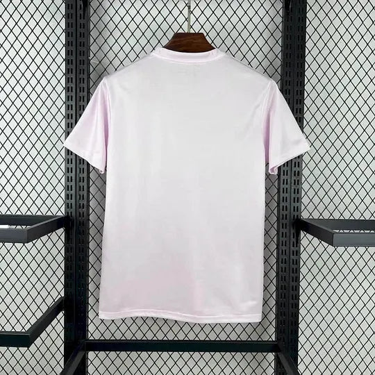 2025 Brazil Jesus Special Edition White-Pink Shirt