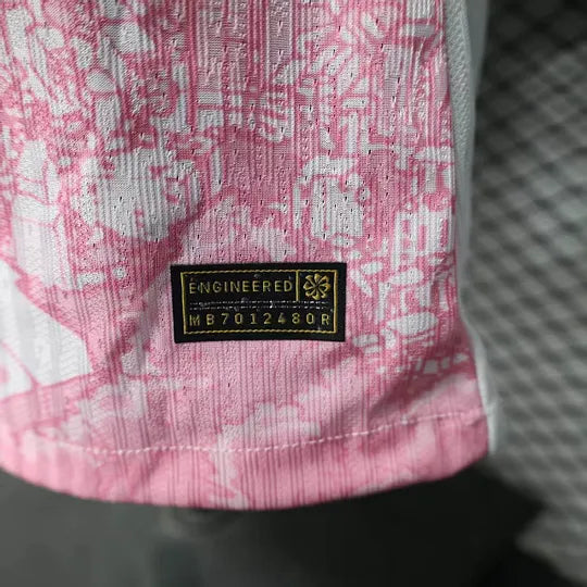 2025 Player Version Brazil Jesus Special Edition White-Pink Shirt