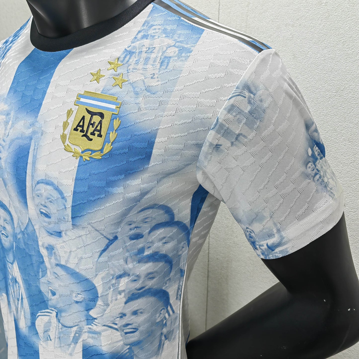 2022 Player Version Argentina Home Champion Commemorative Edition Shirt