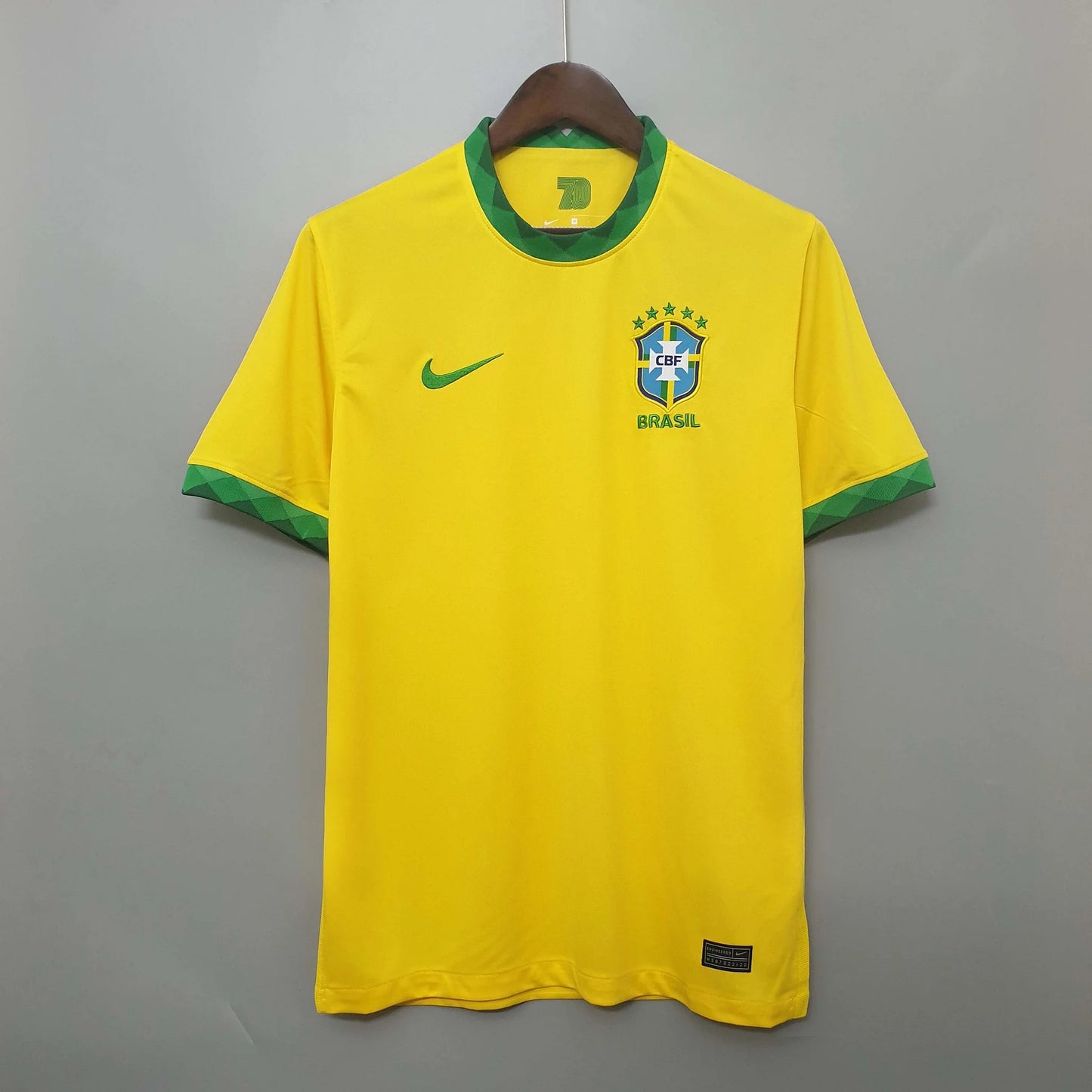 2020 Retro Brazil Home Shirt