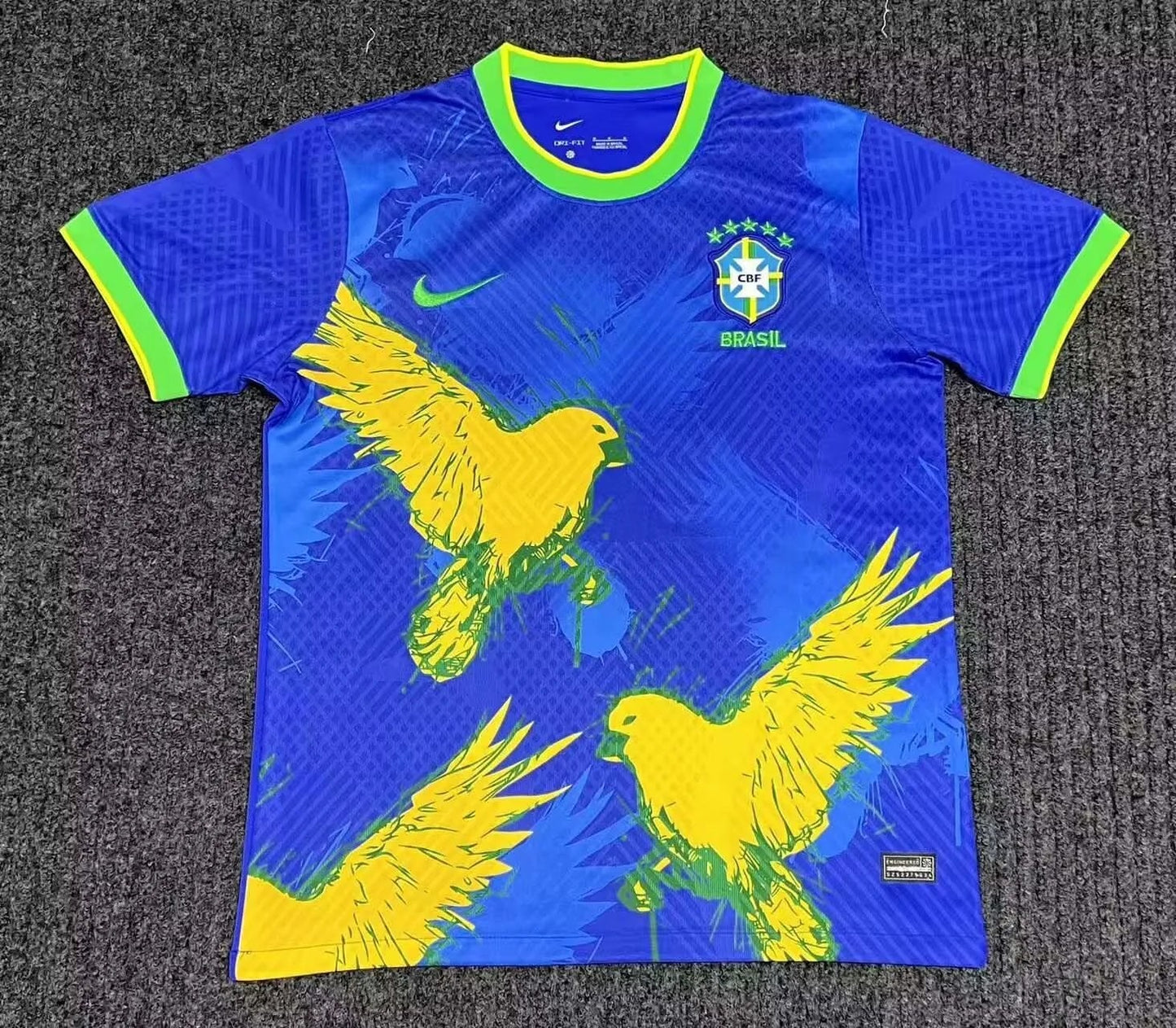2025 Brazil Special Edition blue Shirt