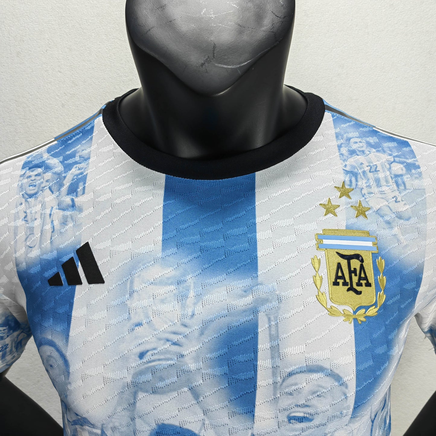 2022 Player Version Argentina Home Champion Commemorative Edition Shirt