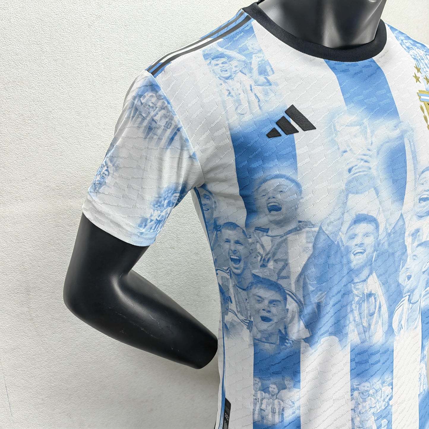 2022 Player Version Argentina Home Champion Commemorative Edition Shirt