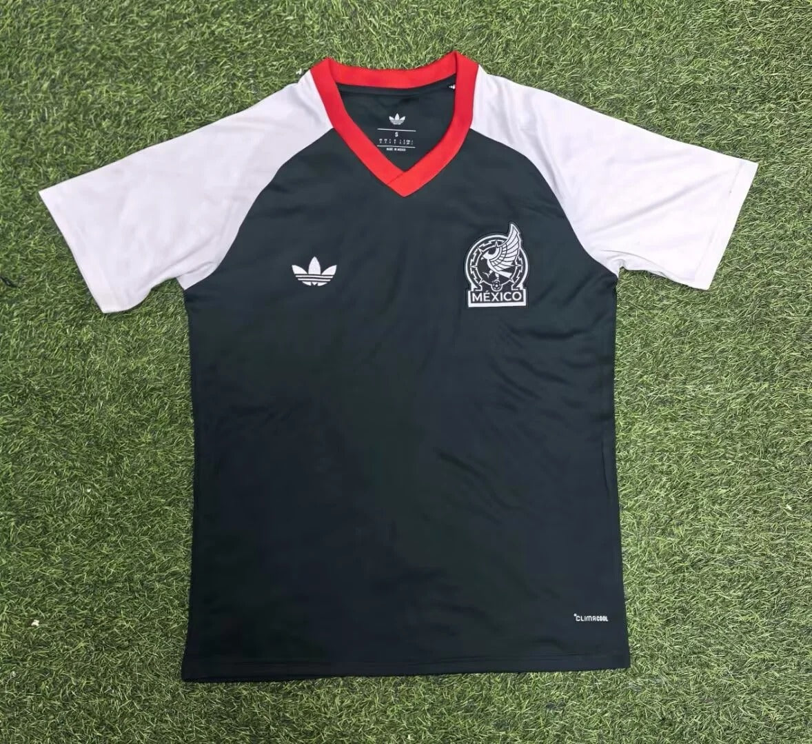 2026 Mexico National Pre-Match Suit Dark Green Shirt