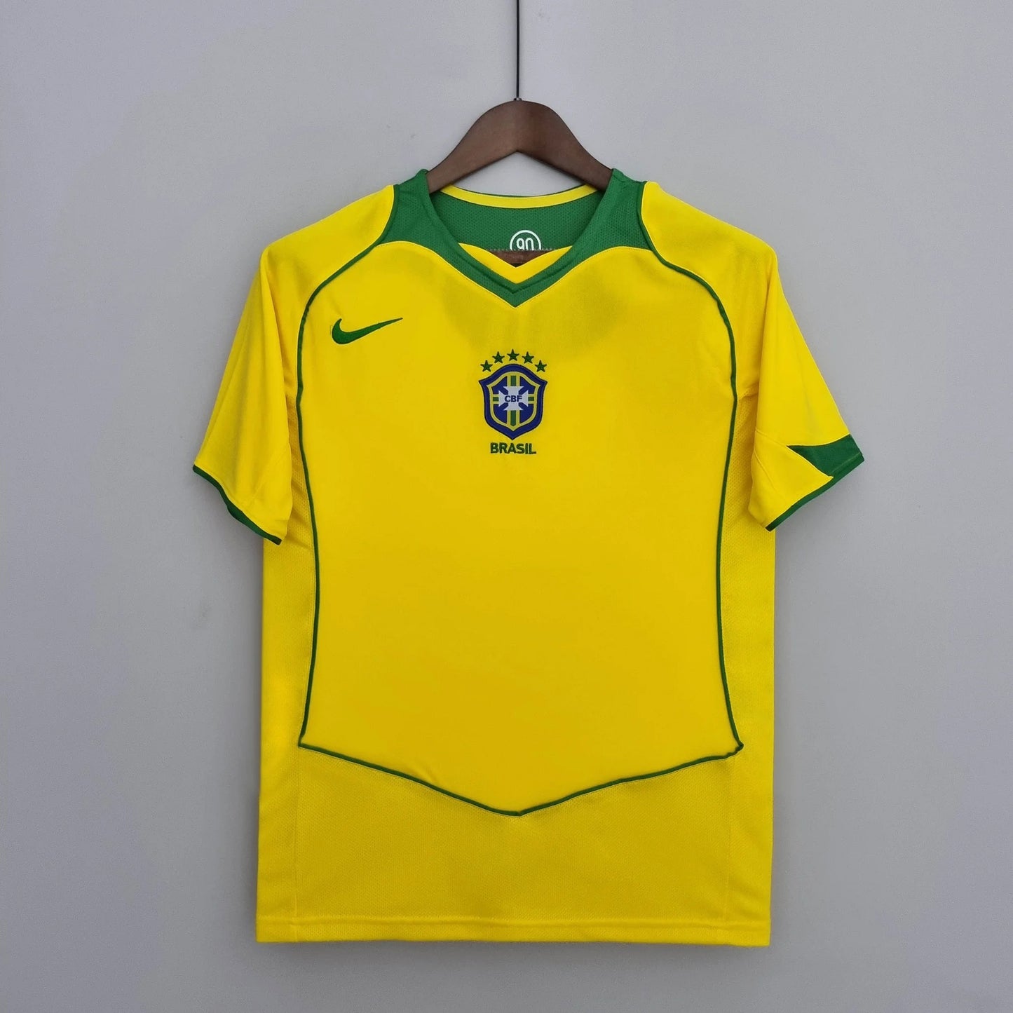 2004 Retro Brazil Home Shirt