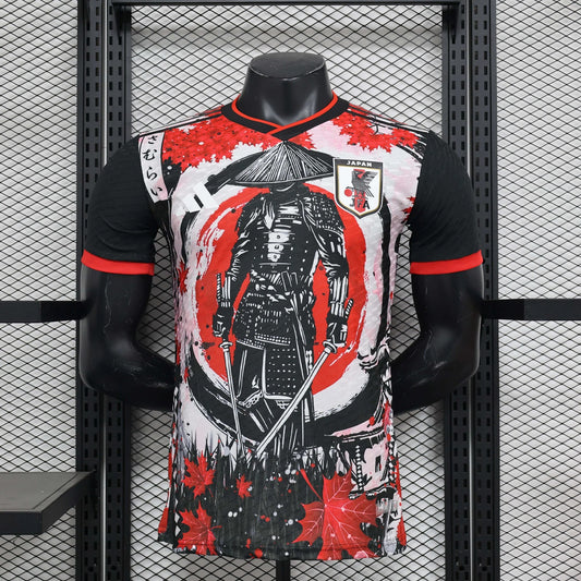 2024 Player Version Japan Special Edition Red Maple Leaf Warrior Shirt