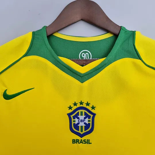 2004 Retro Brazil Home Shirt