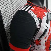 2024 Player Version Japan Special Edition Red Maple Leaf Warrior Shirt