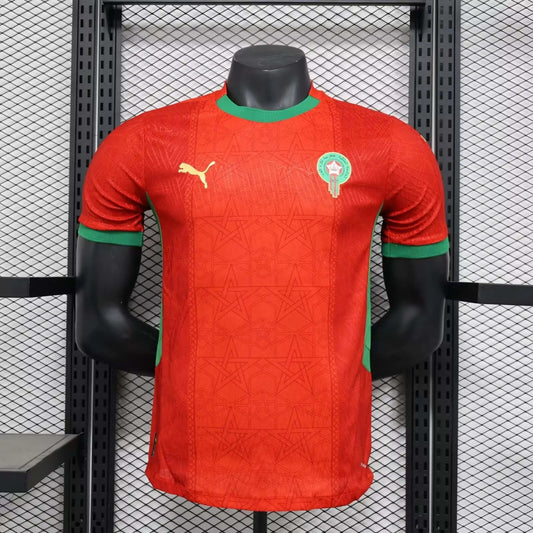 2025 Player Version Morocco National Team Home Shirt