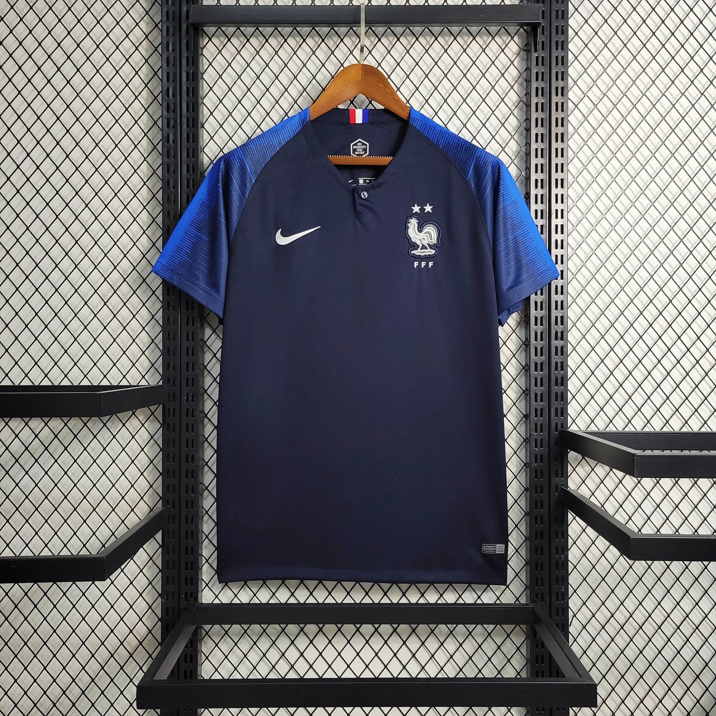 2018 Retro France Home Shirt