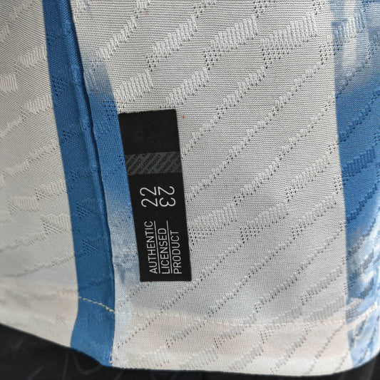 2022 Player Version Argentina Home Champion Commemorative Edition Shirt