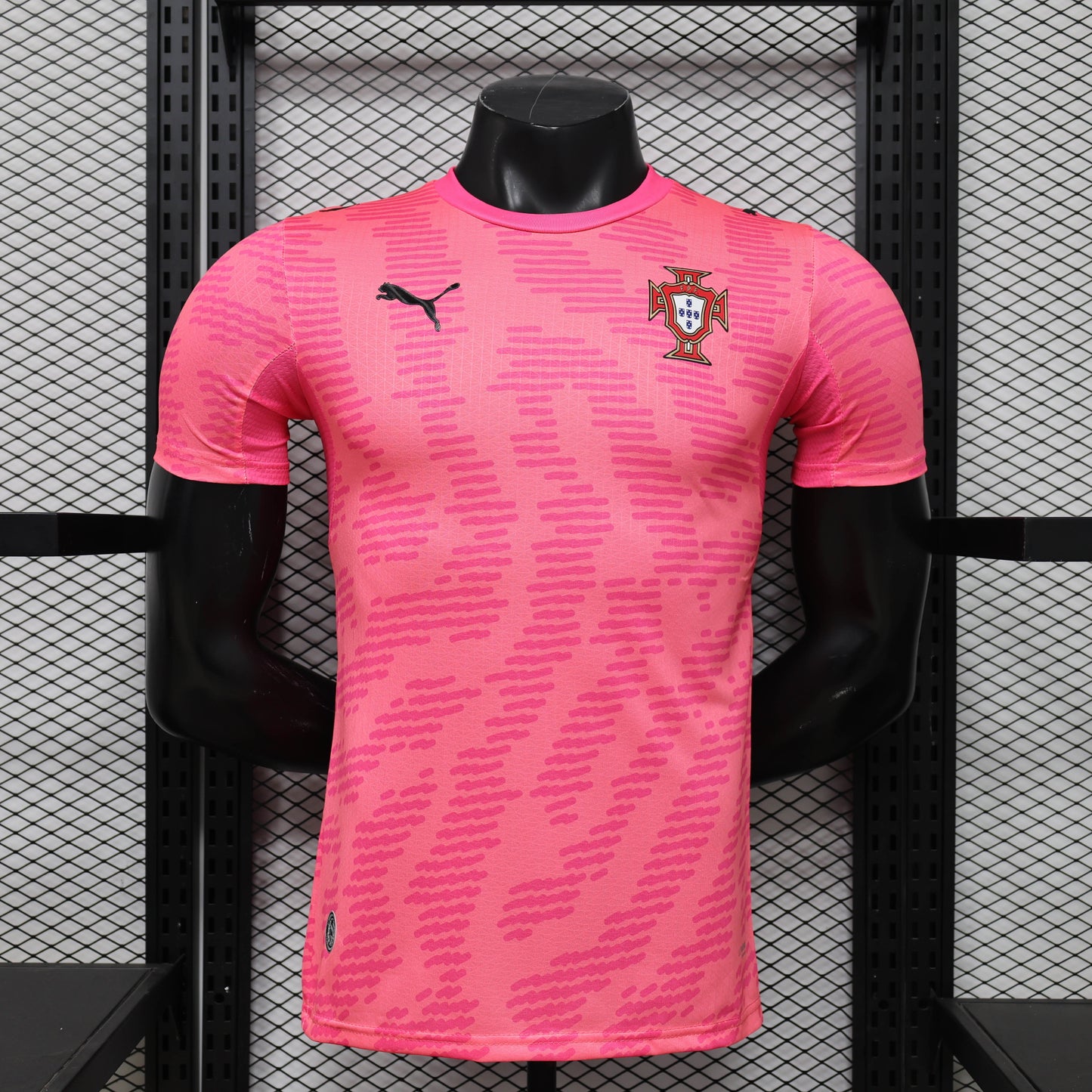 2026 Player Version Portugal Goalkeeper Pink Shirt